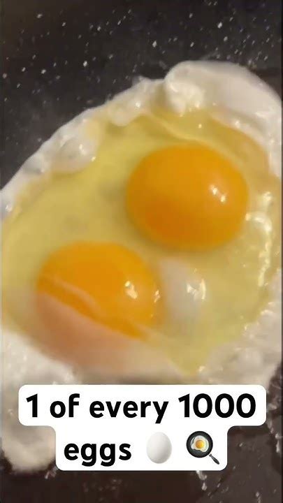 chances of double yolk|What are the chances of six double.